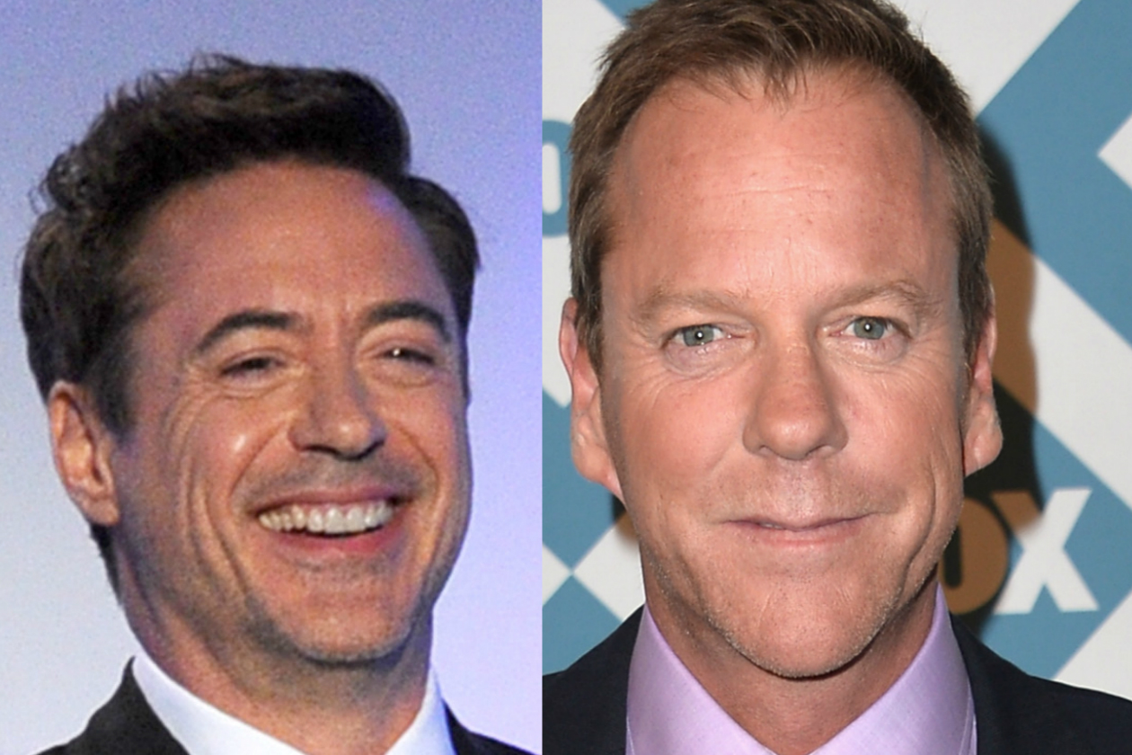 Robert Downey Jr. e Kiefer Sutherland