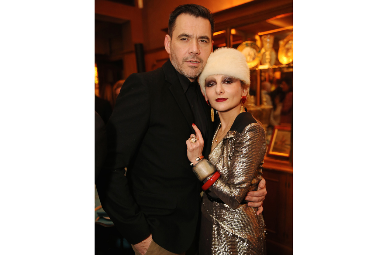 Roland Mouret et catherine Baba