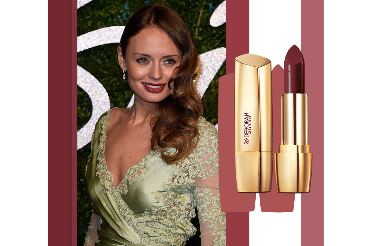 Rossetti opachi: marsala come Laura Haddock