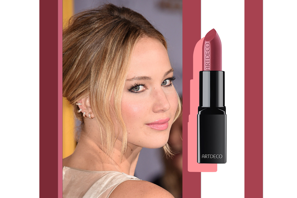 Rossetti opachi: rosa come Jennifer Lawrence