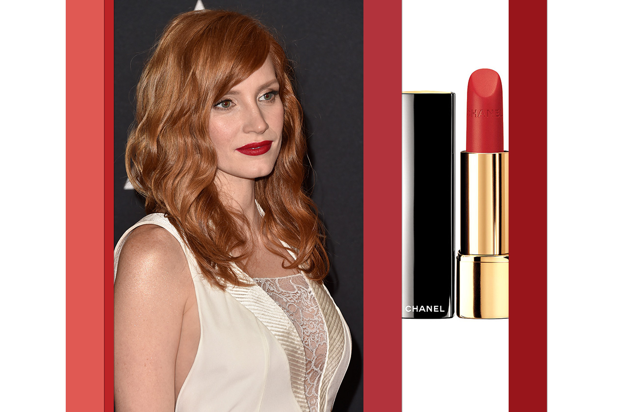 Rossetti opachi: rosso come Jessica Chastain