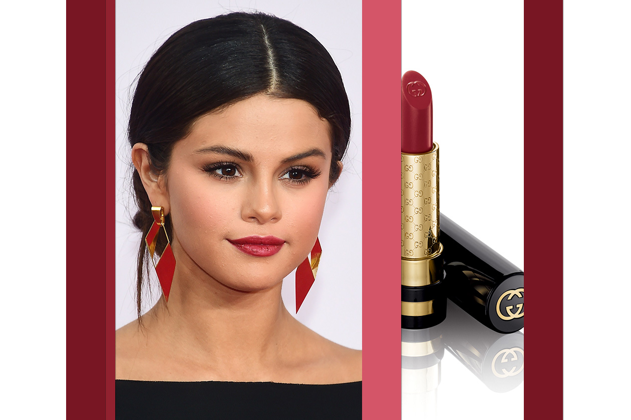 Rossetti opachi: rosso come Selena Gomez