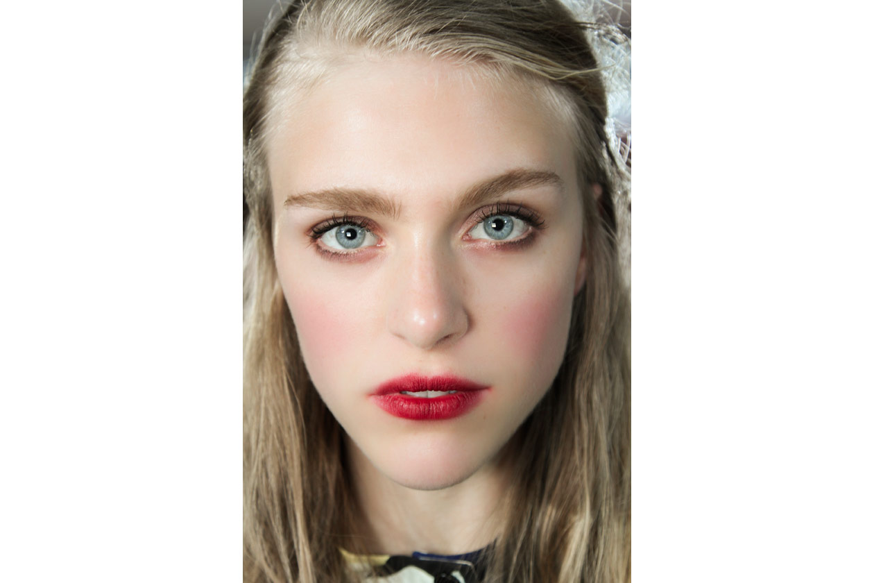 Trend make up S/S 2015: smudge lips
