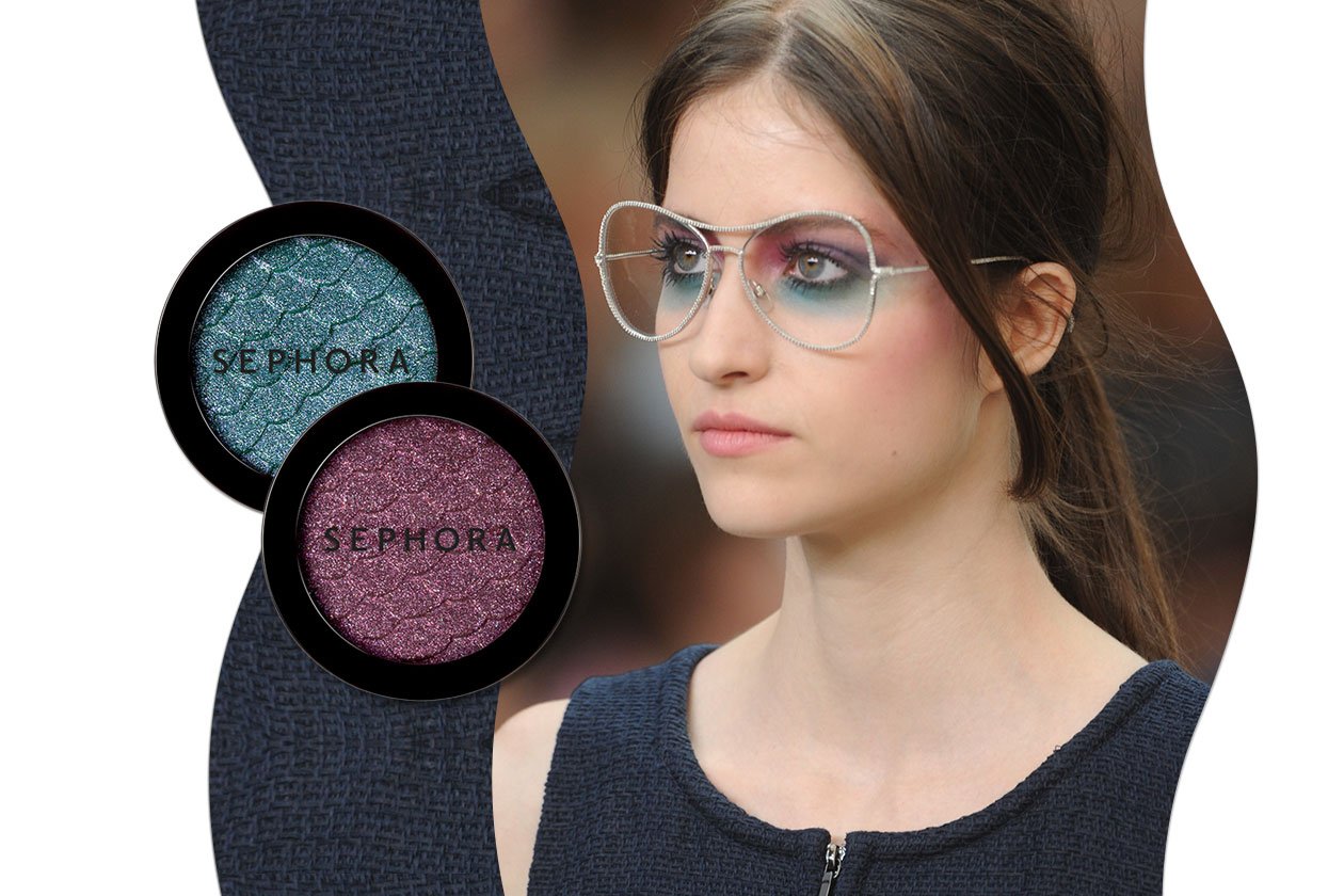 Trucco con gli occhiali: Chanel