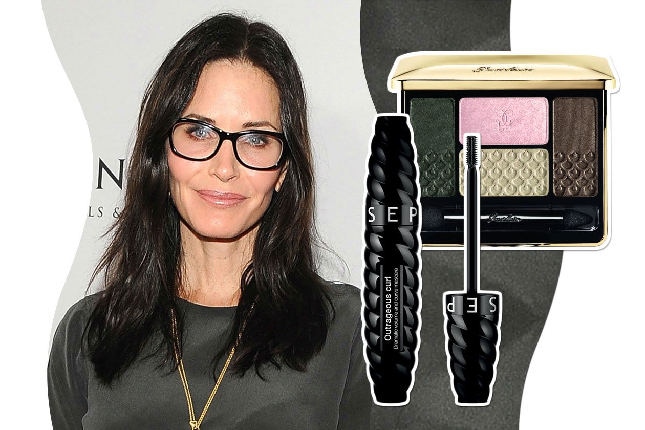 Trucco con gli occhiali: Courteney Cox