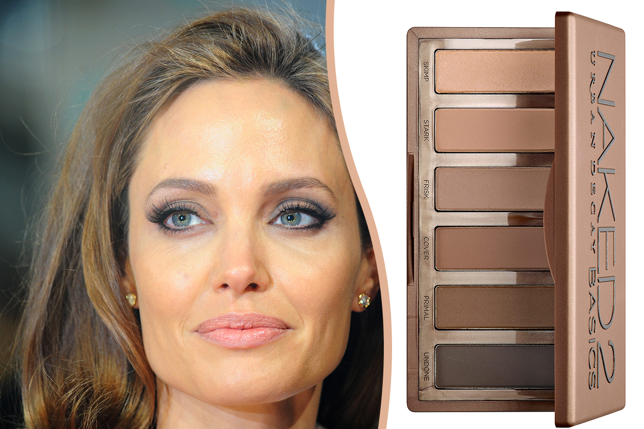 Trucco occhi piccoli: Angelina Jolie