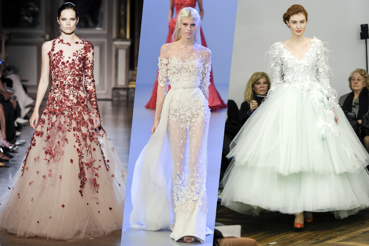 haute couture = abiti lunghi