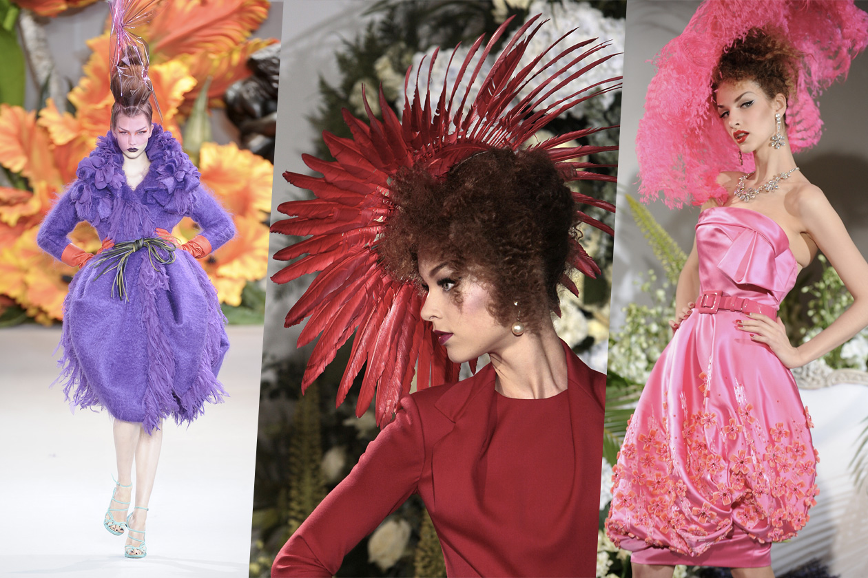 haute couture = fiori