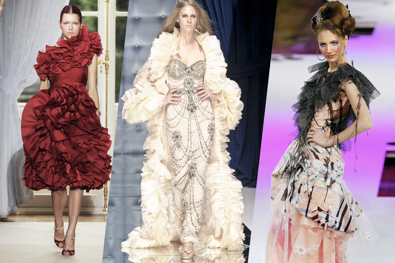 haute couture = ruches