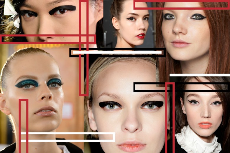Make up: contorni netti e linee grafiche per il trucco occhi dell’Inverno 2015