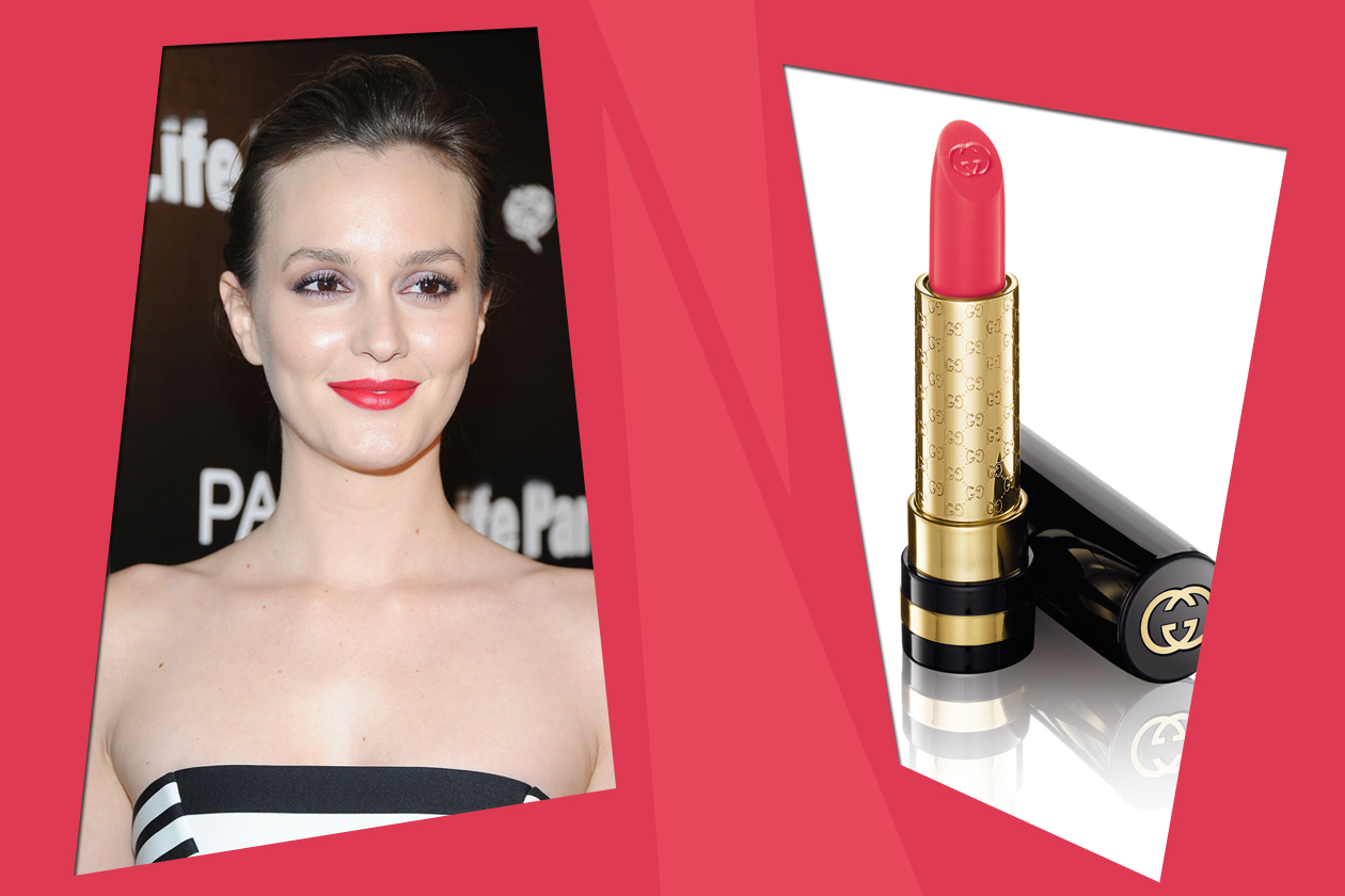 Bold Lips: Leighton Meester