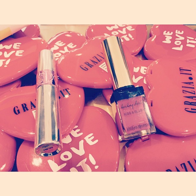 Kiss and blush & Volupte Tint in Oil #grazialovesysl #grazialovesysl @sephoraitalia @yslbeauty #grazialovesysl #getonstageYSLbeauty