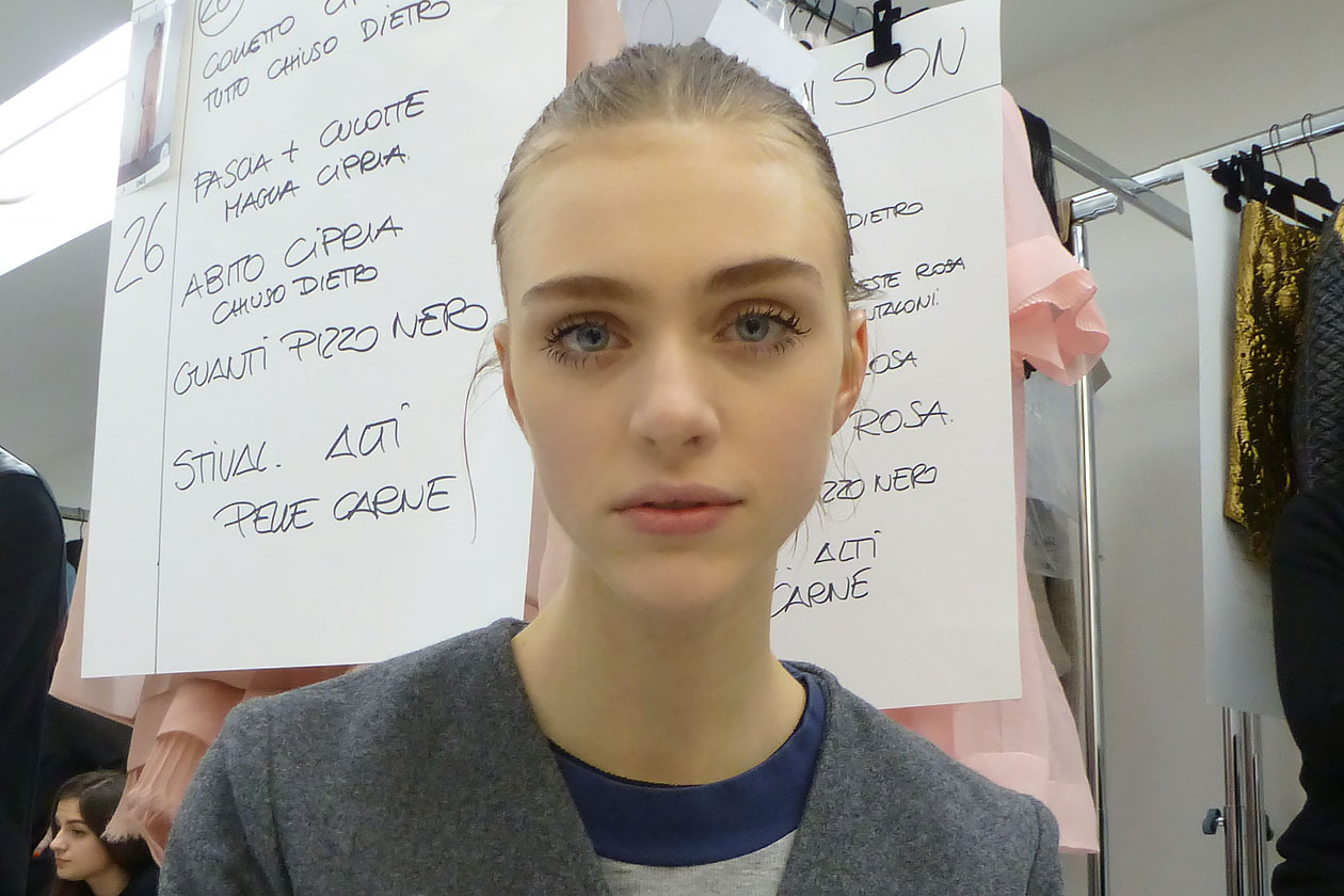 Backstage sfilata N°21: Soft make up