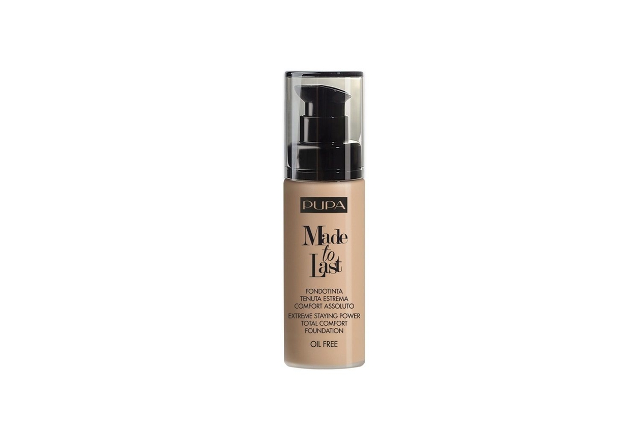 Base viso: Pupa Made to Last Foundation