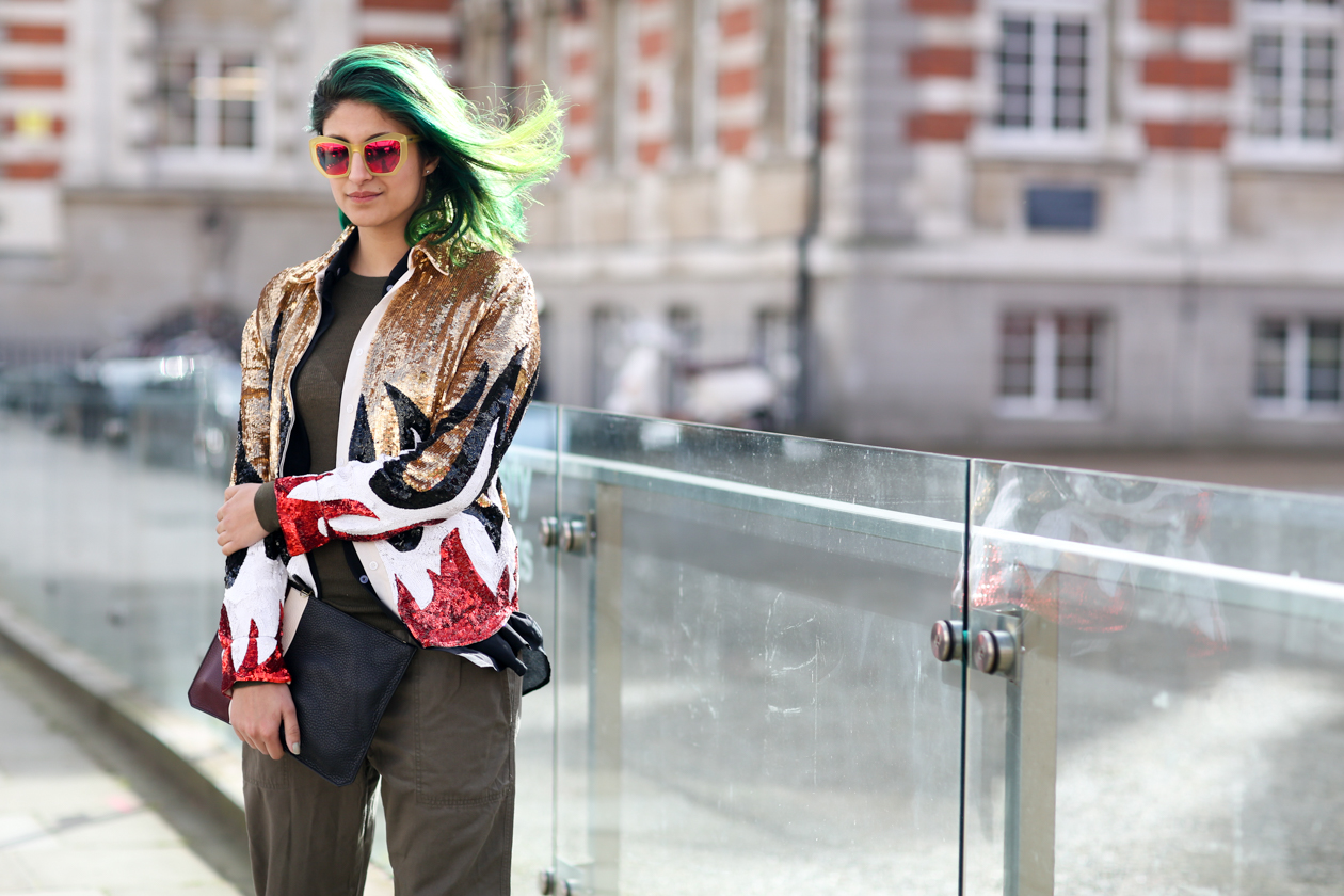 Capelli colorati: dallo street style di Londra