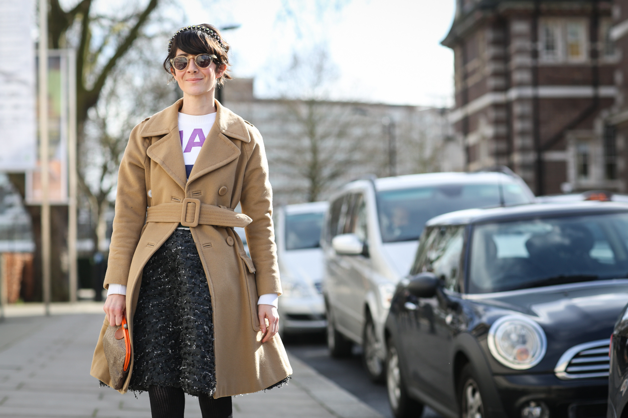 Capelli con frangia: dallo street style a Londra