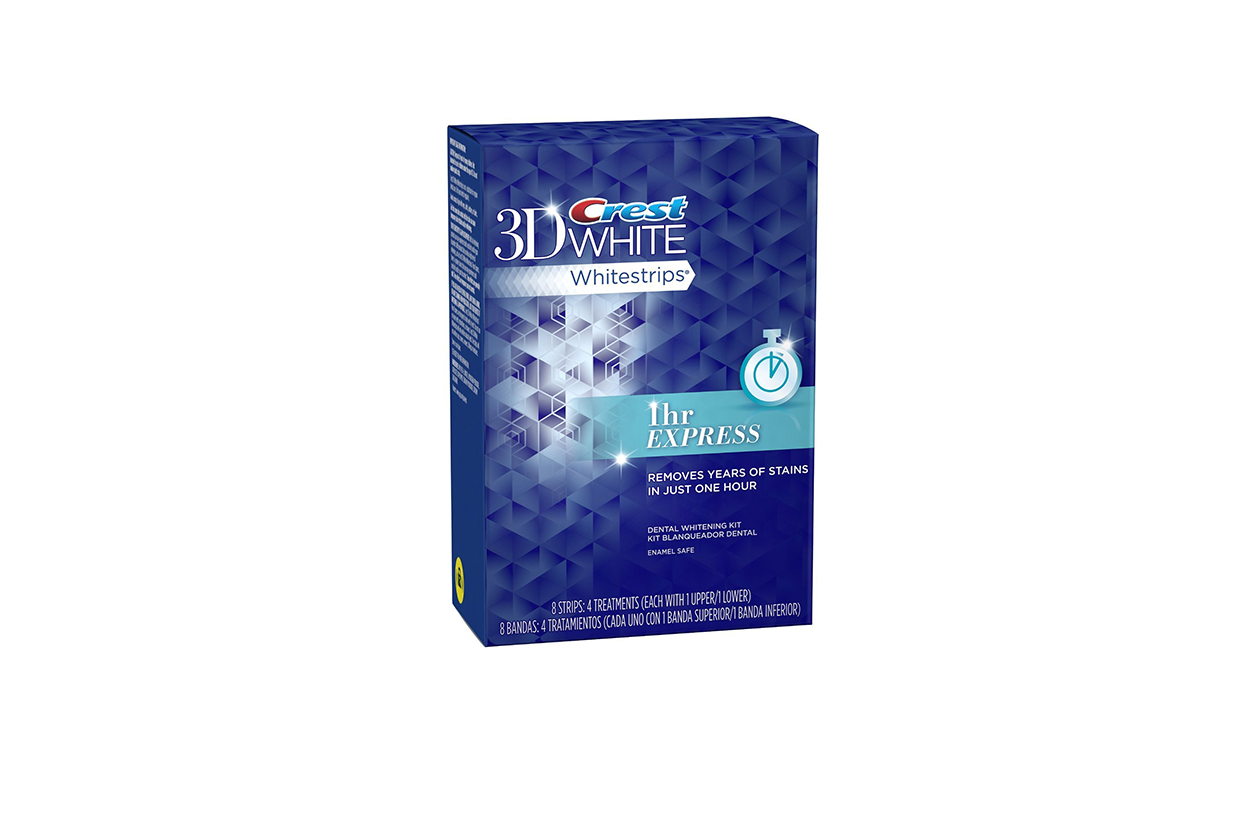 Come avere denti più bianchi: Crest 3D White Whitestrips 1 hr Express