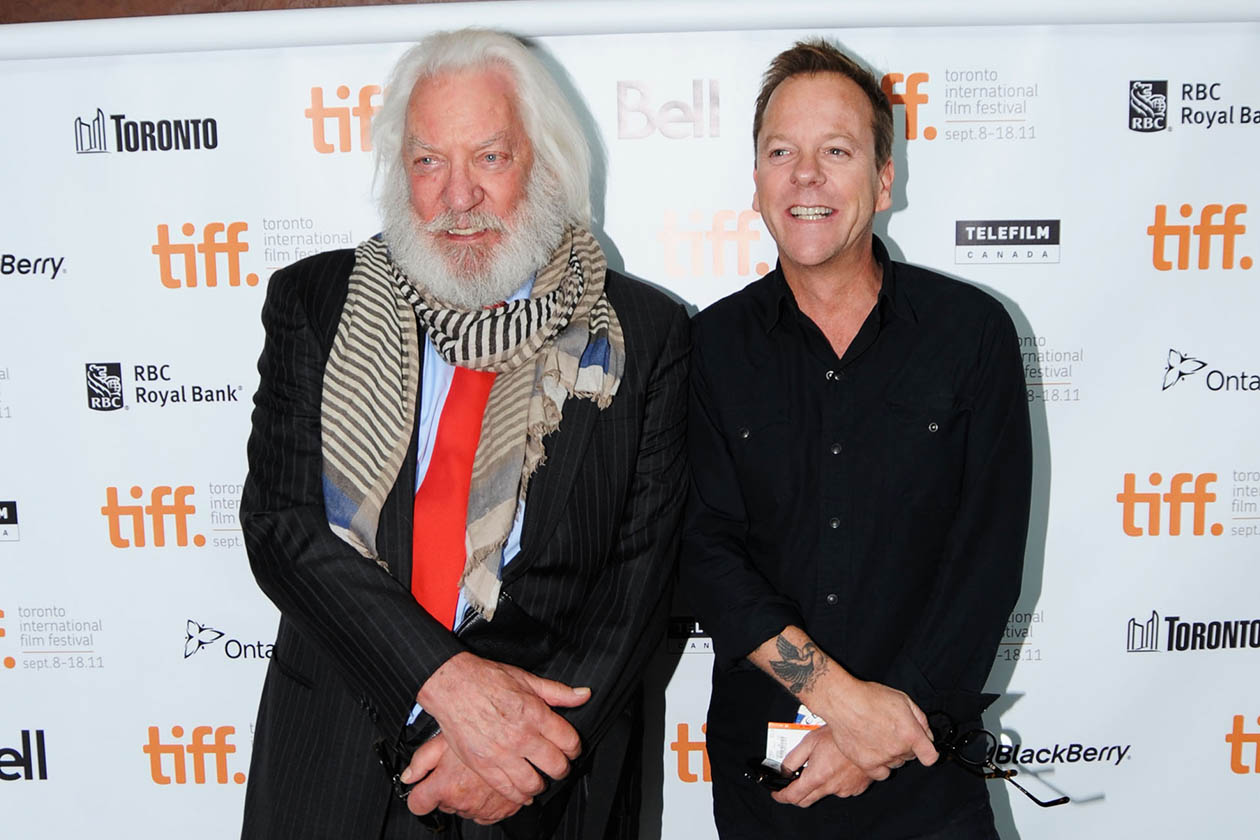 Donald e Kiefer Sutherland