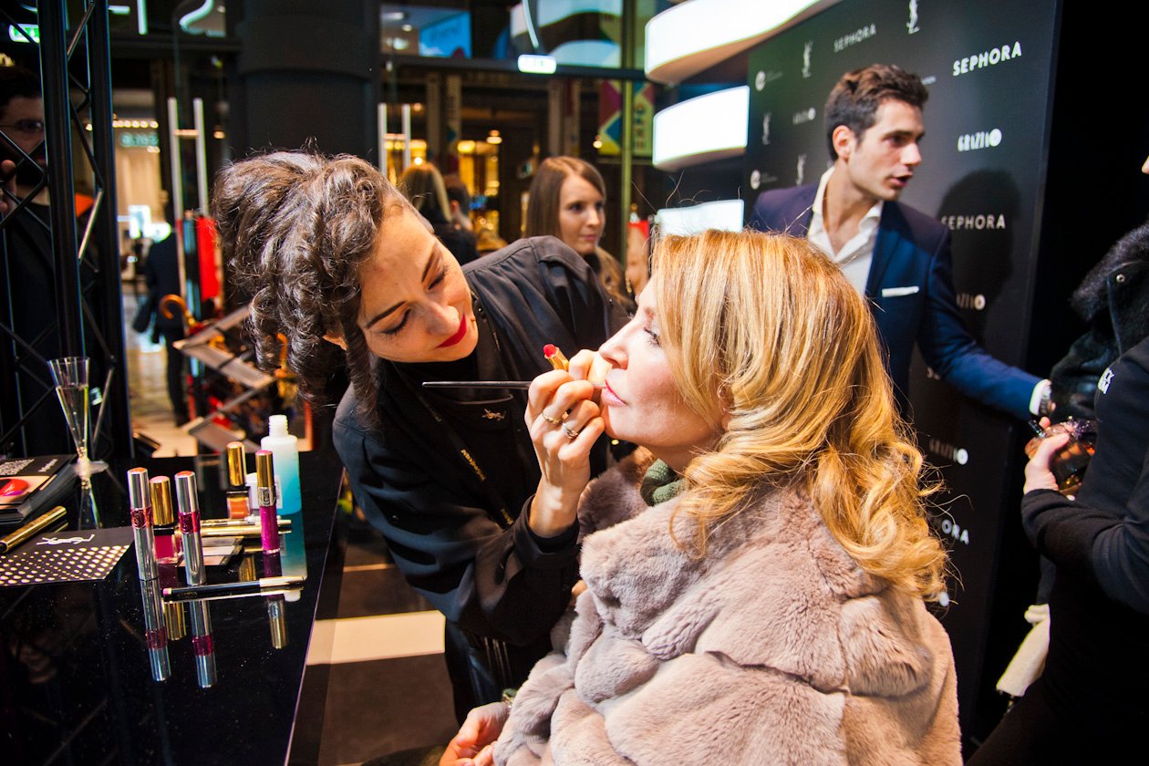 #GetOnStageYSLBeauty: il maquillage per Chiara Colmbo