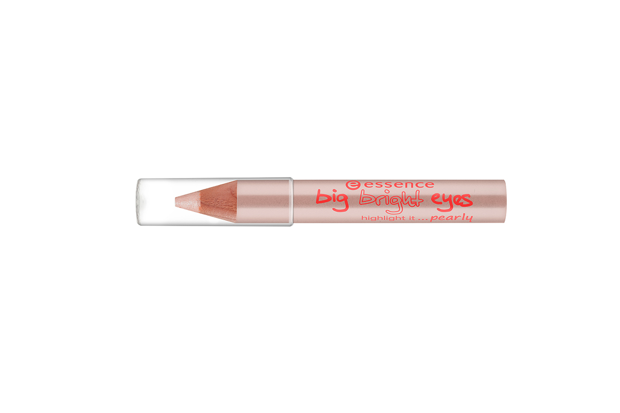 Matita occhi bianca e color burro: Essence Big Bright Eyes Highlight it Pearly