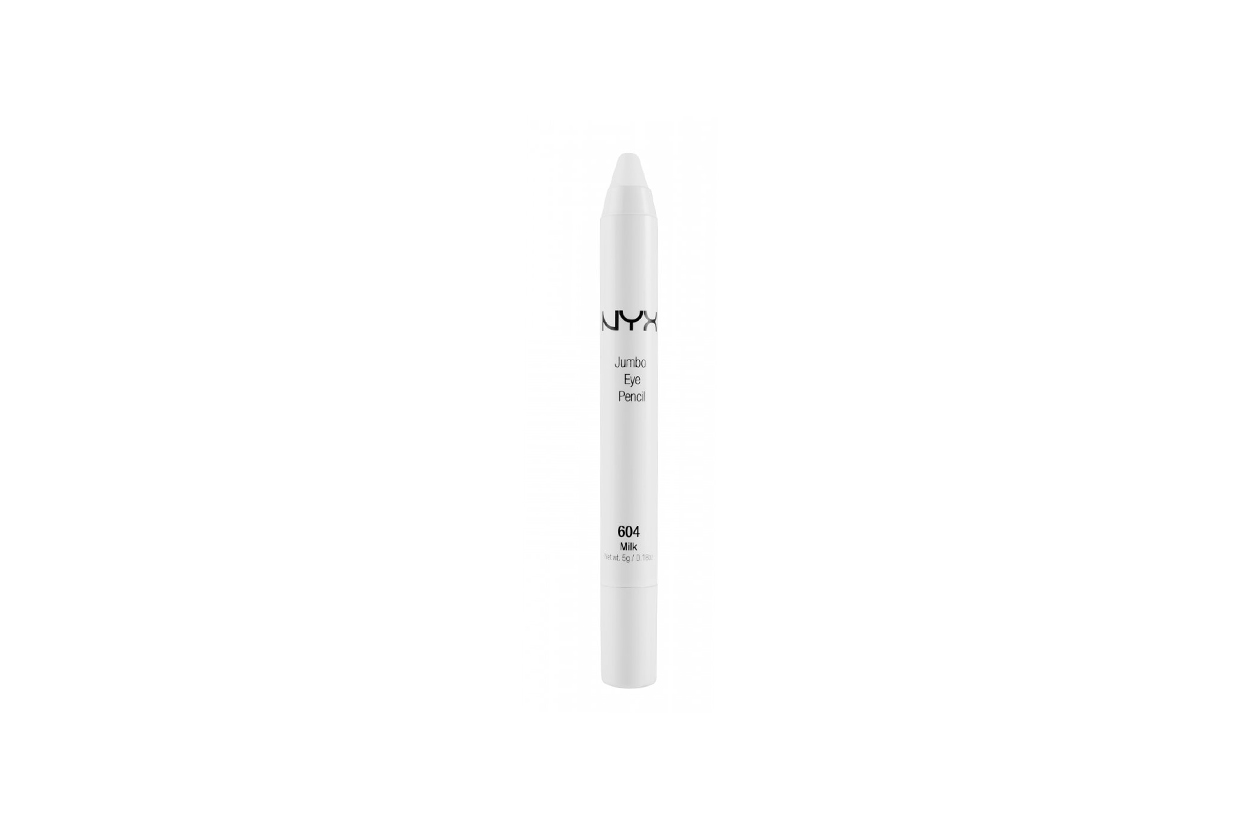 Matita occhi bianca e color burro: NYX Jumbo Eye Pencil Milk