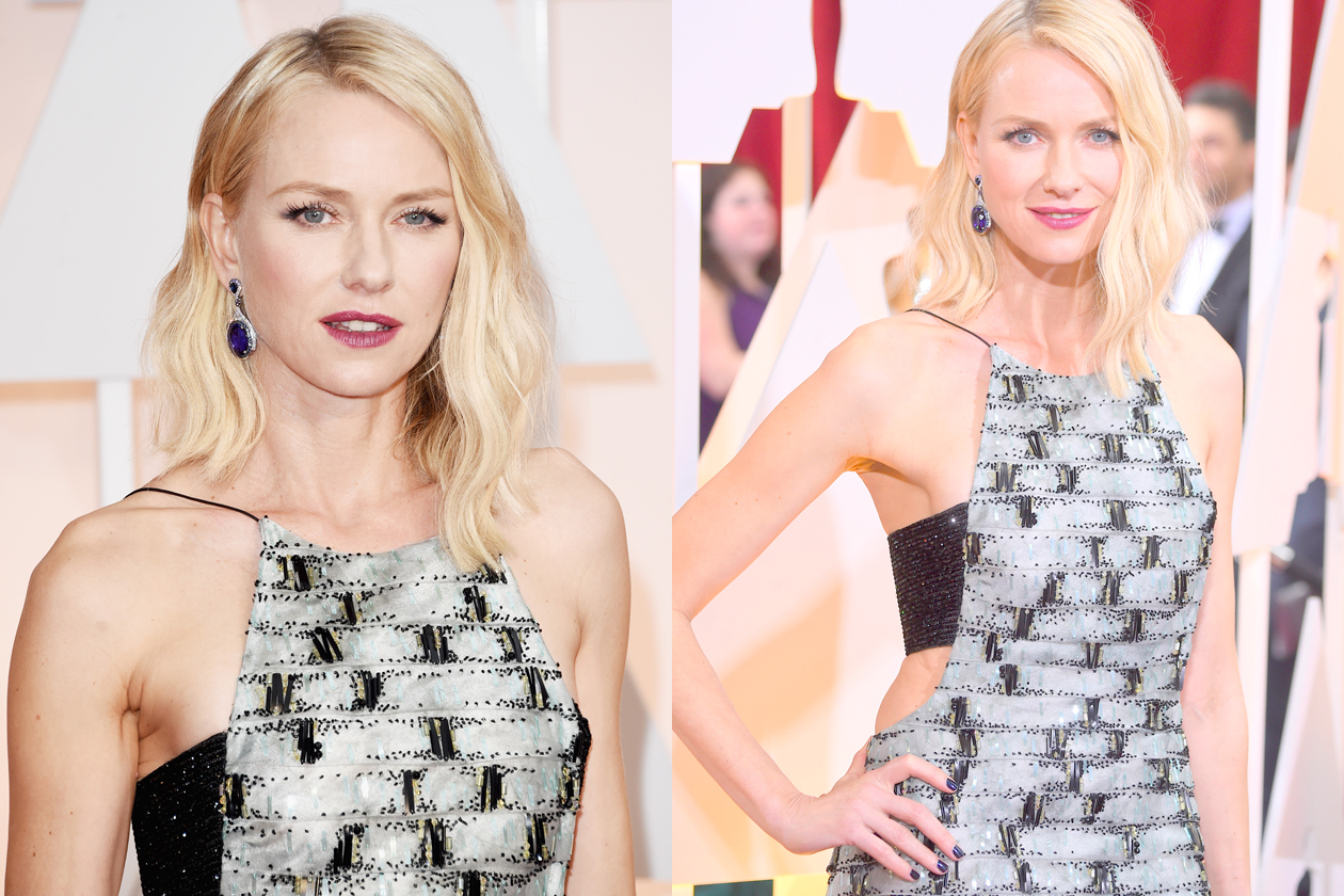 Oscar 2015 Migliore manicure dark: Naomi Watts