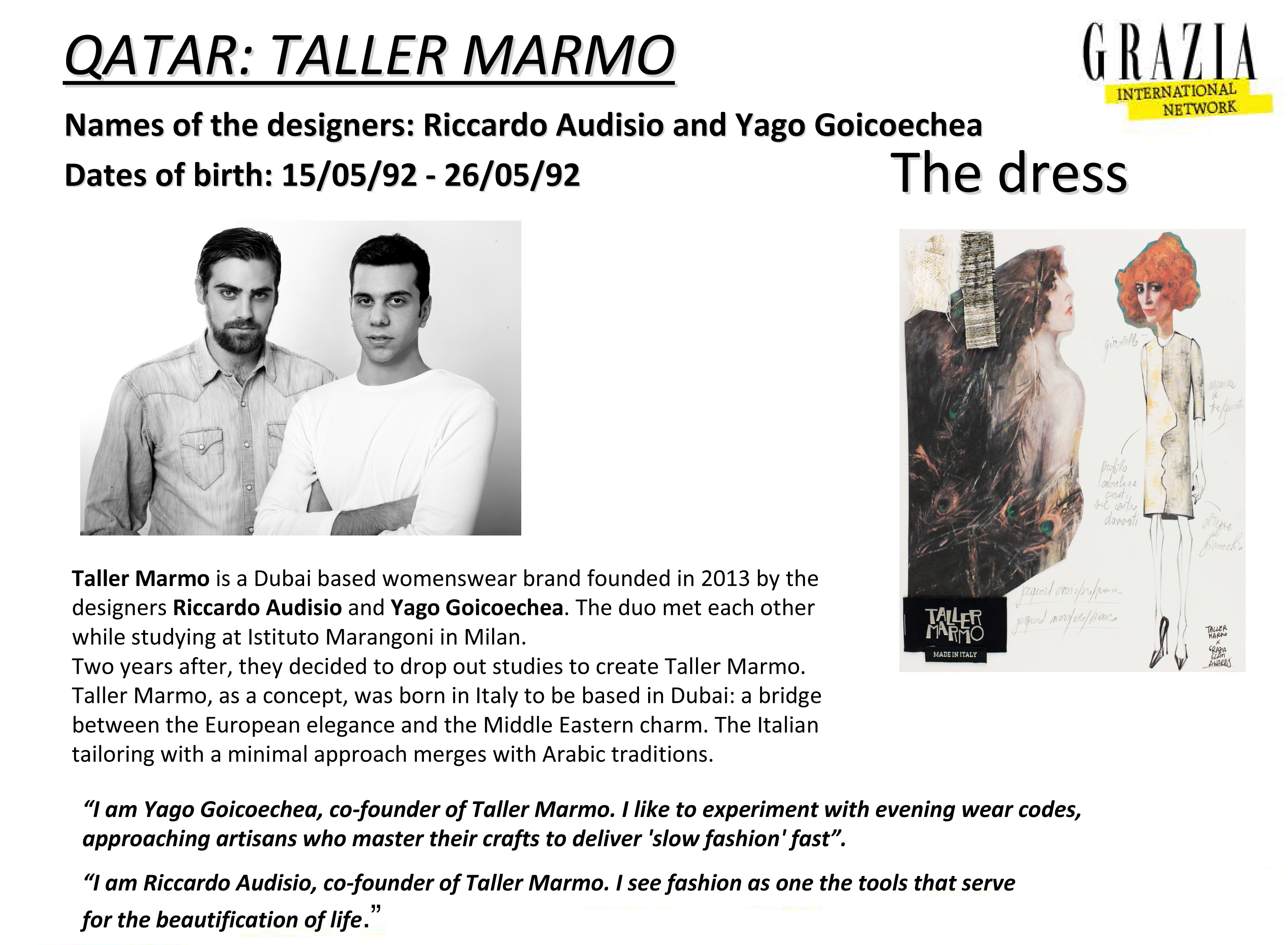 QATAR: taller marmo