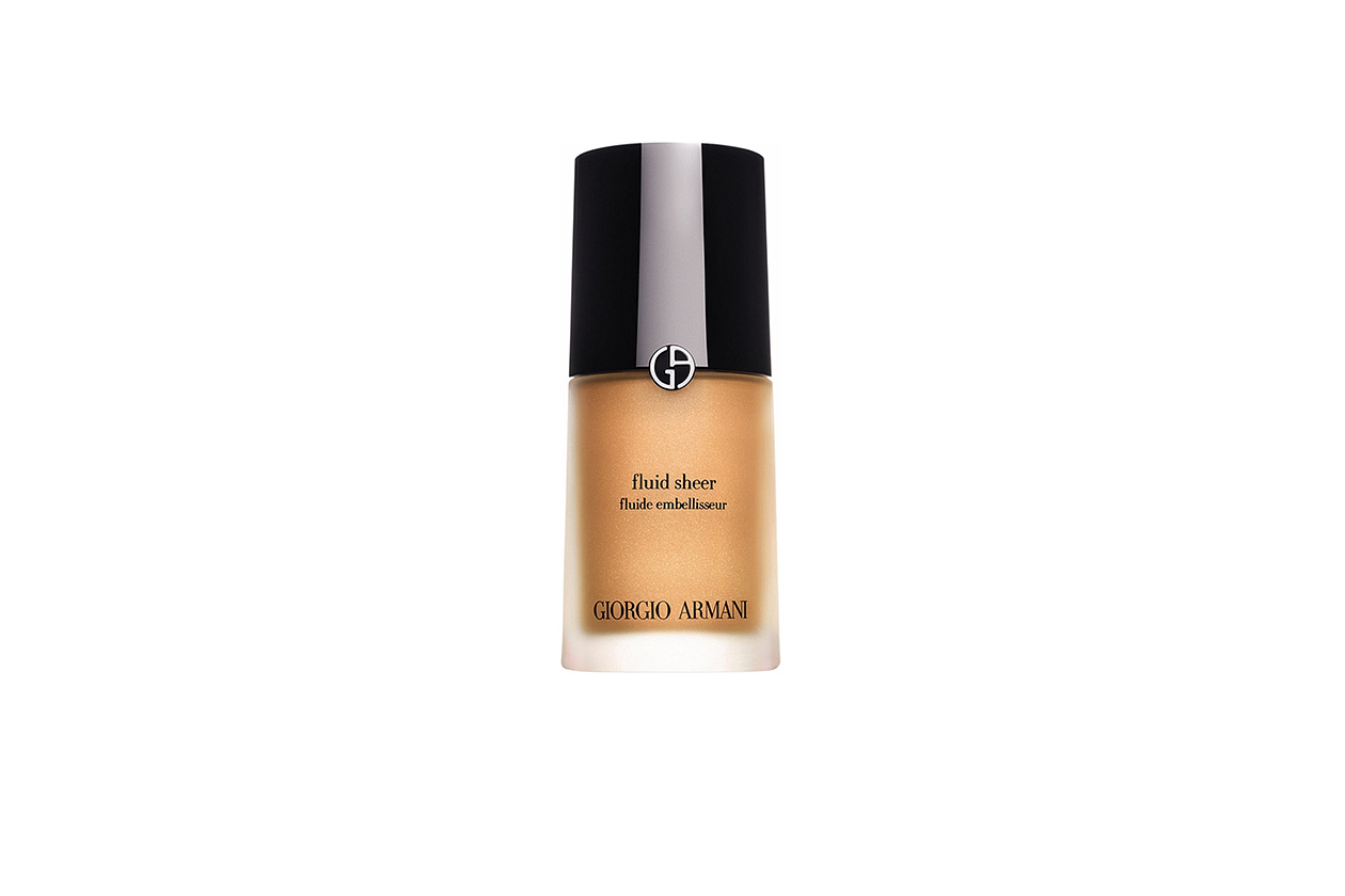 SIGNATURE BEAUTY LOOK: GIORGIO ARMANI BEAUTY FLUID SHEER GOLD