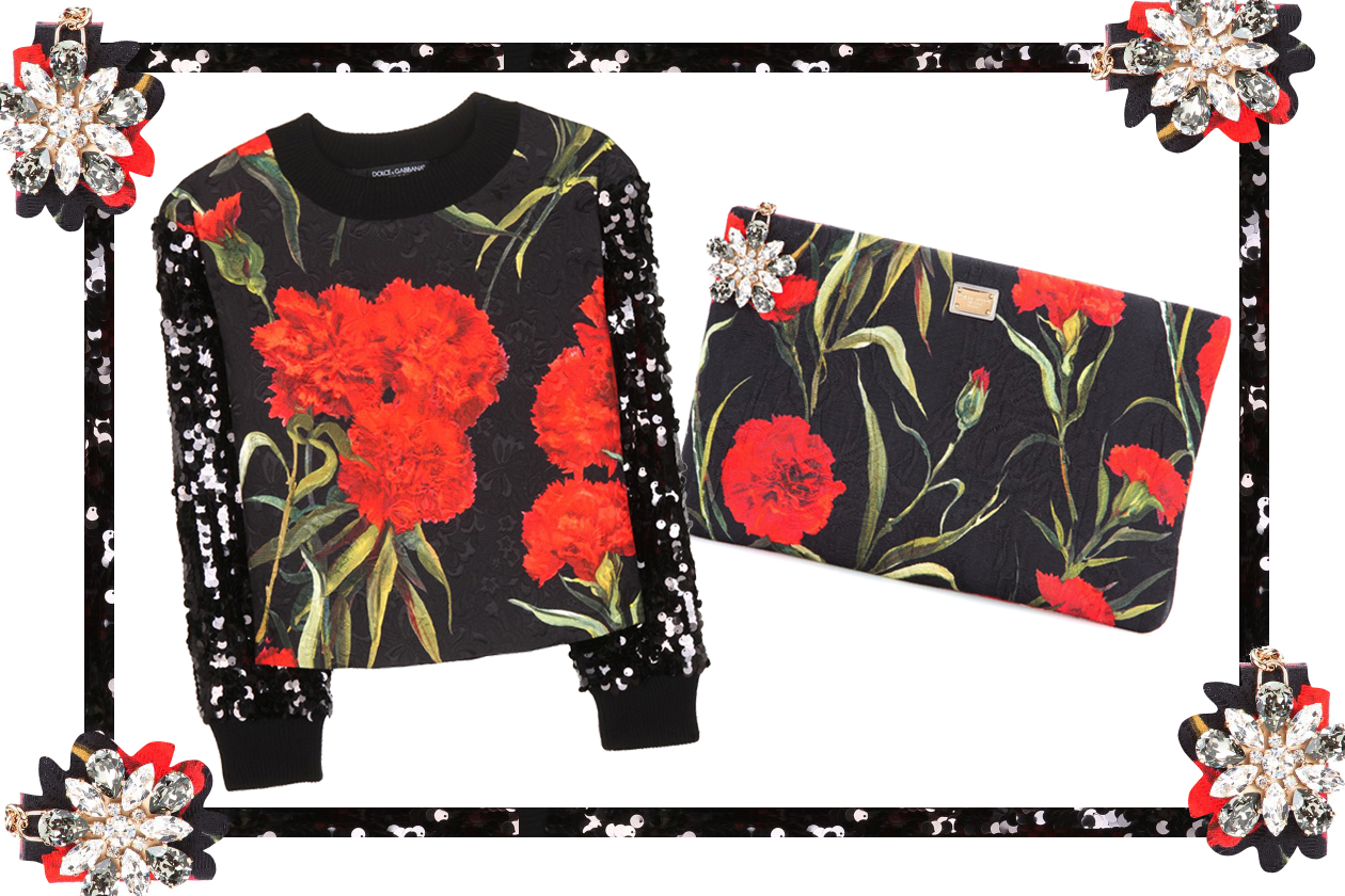 SWEATER & BAG DOLCE&GABBANA