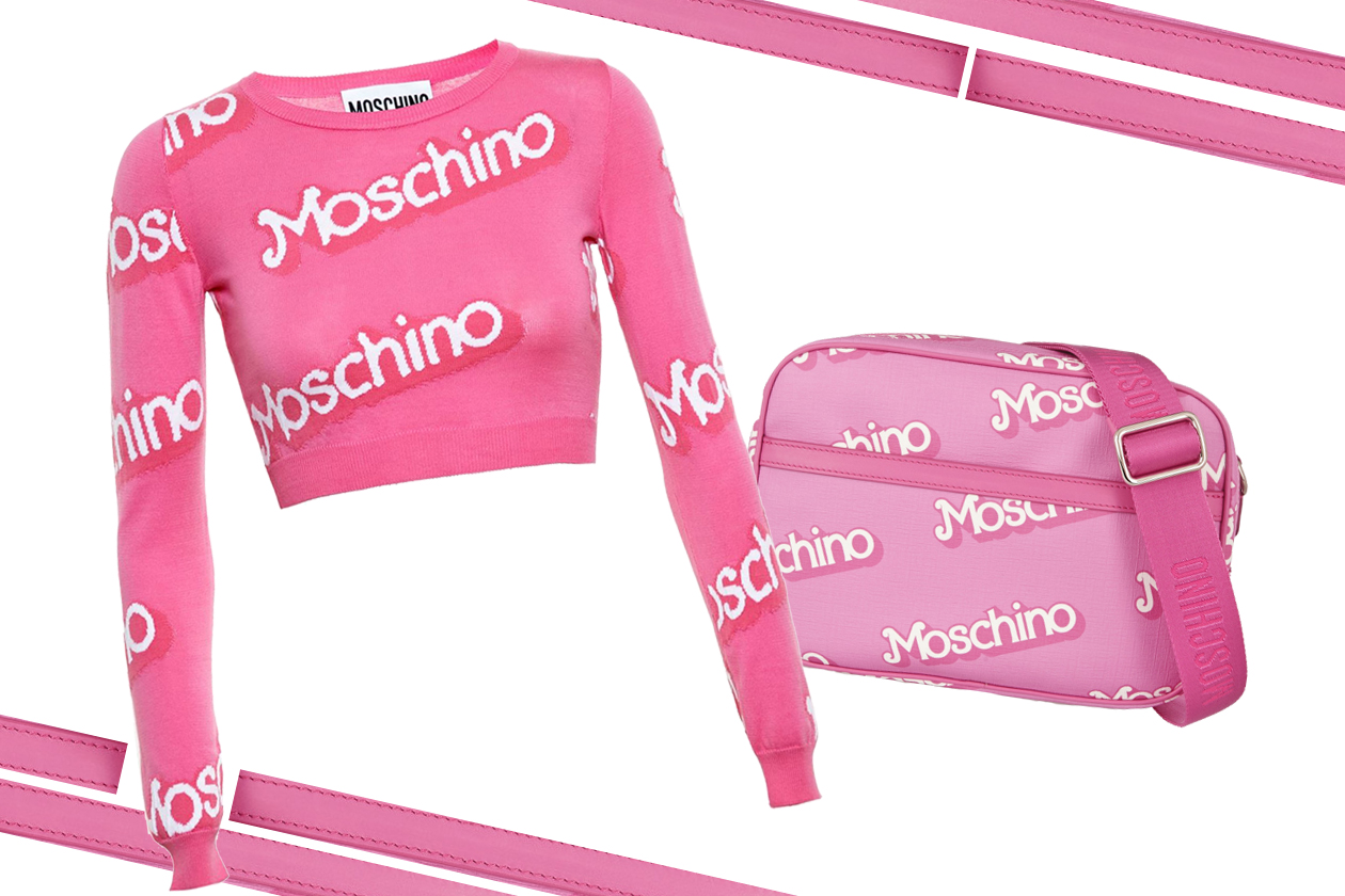 SWEATER & BAG MOSCHINO