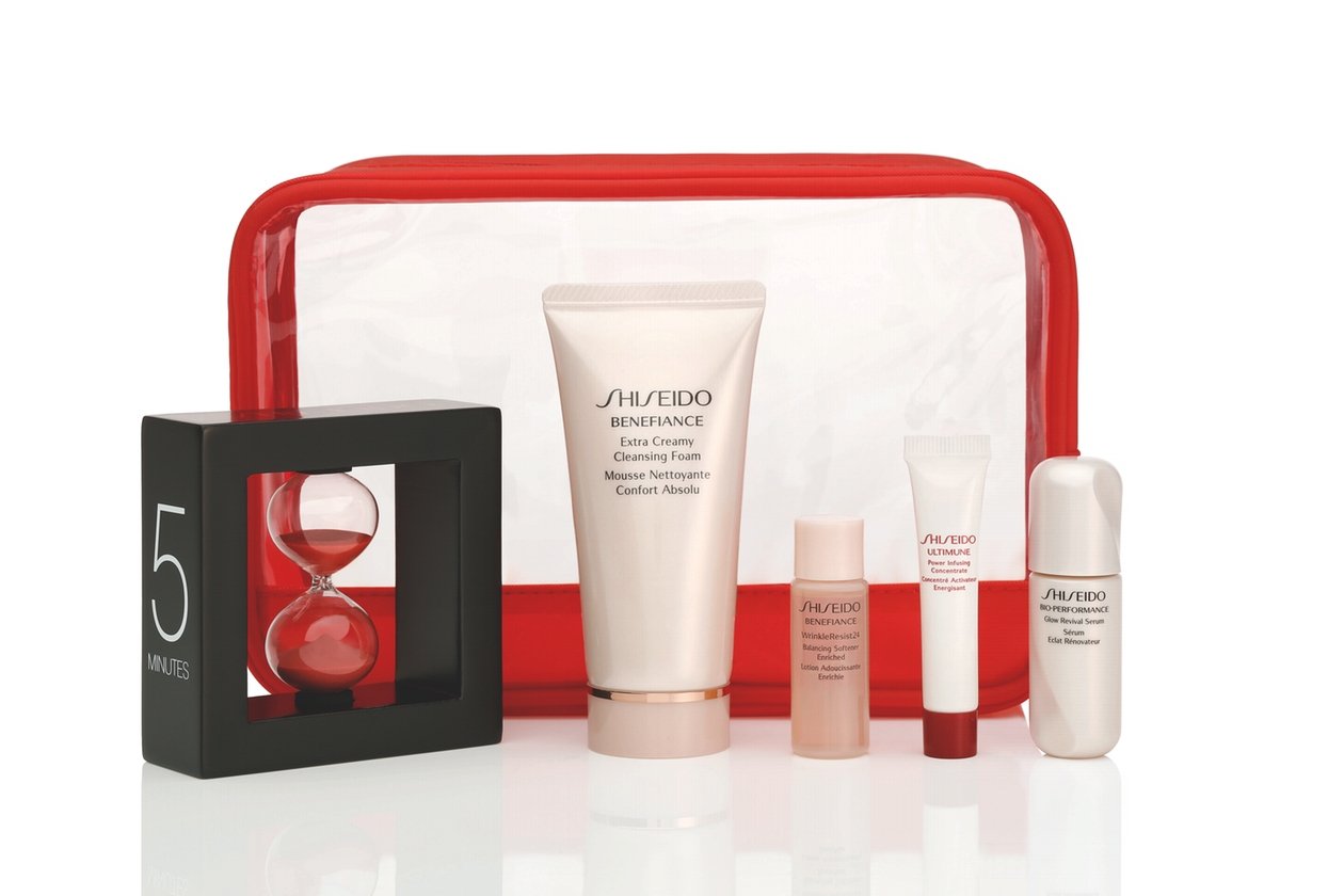 Shiseido Time 4 Beauty: il kit per la corretta routine di bellezza