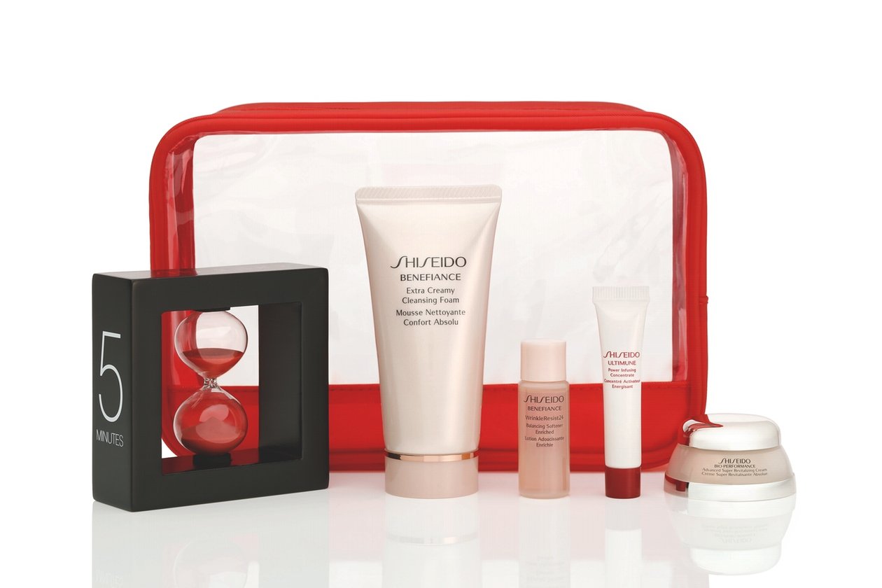 Shiseido Time 4 Beauty: il kit per la corretta routine di bellezza