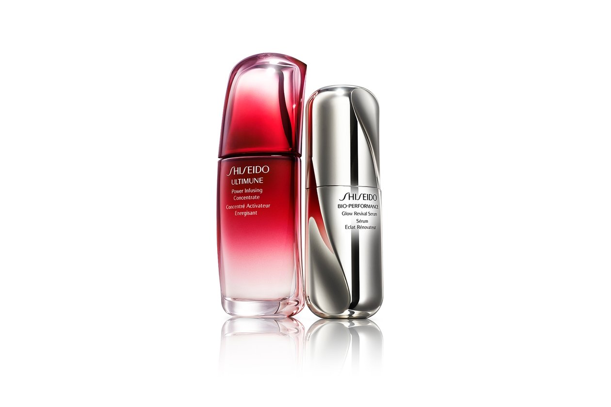 Step 2 e 3 – Attivare e Correggere: Shiseido Ultimune e Bio-Performance Serum