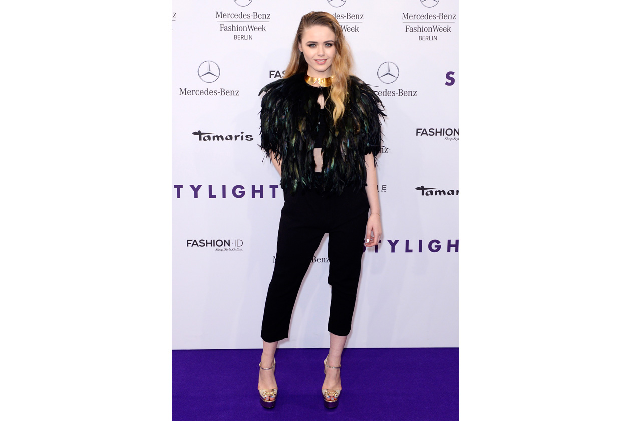 Stylight Fashion Blogger Awards at Brandenburg Gate on January 13, 2014 in Berlin