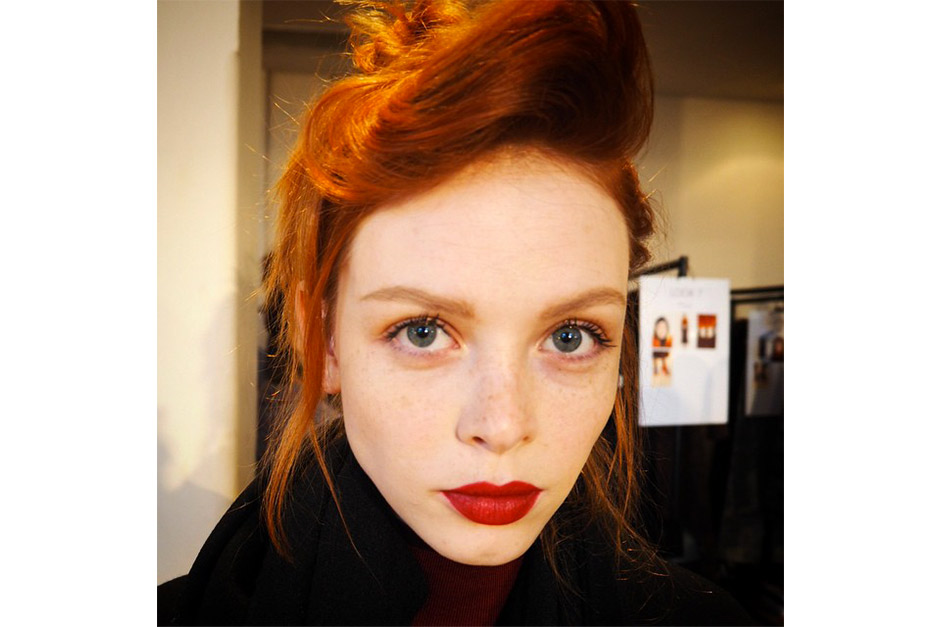 Trend make up AI 15-16 dalla LFW: red lips