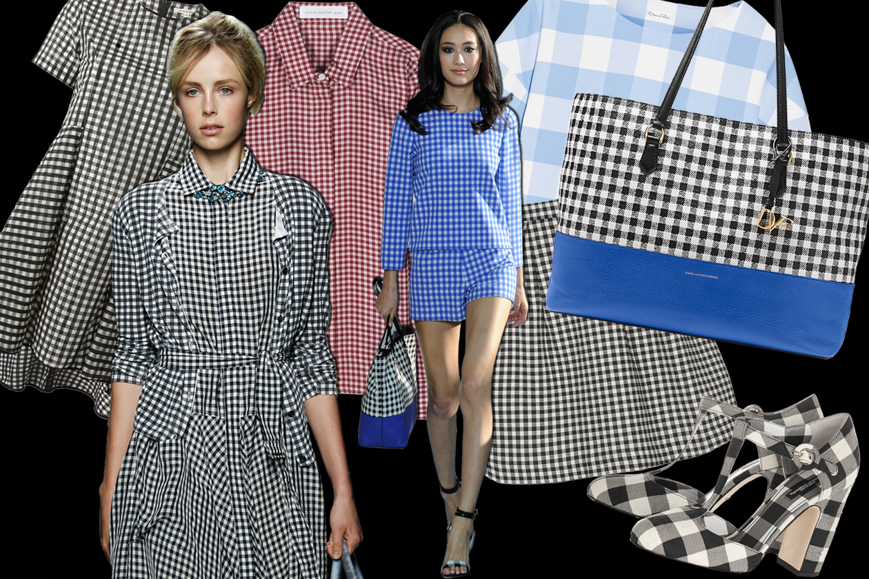 Tendenza gingham per la Primavera Estate 2015