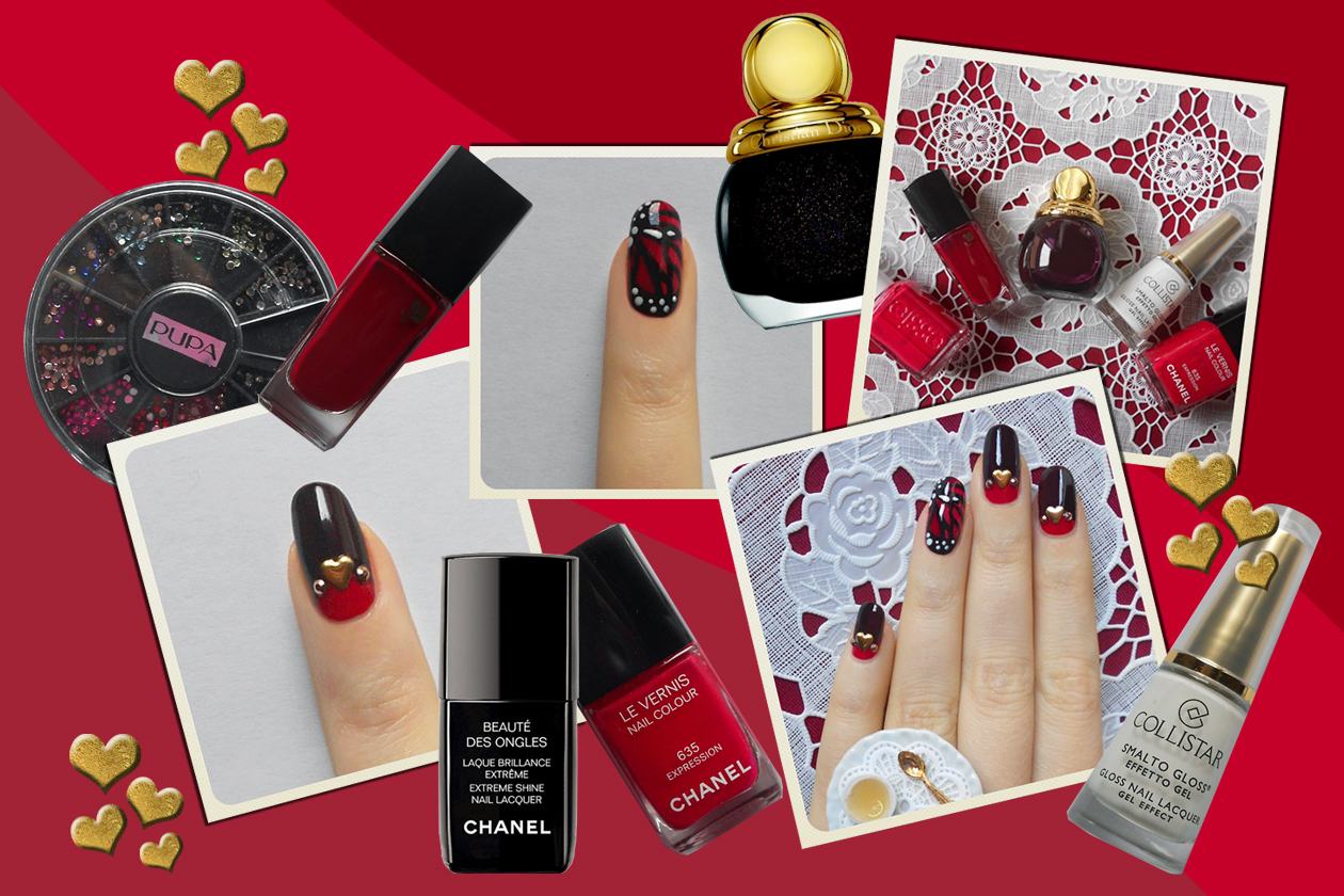 Manicure di San Valentino: la proposta nail art da Non solo Kawaii e Grazia.IT