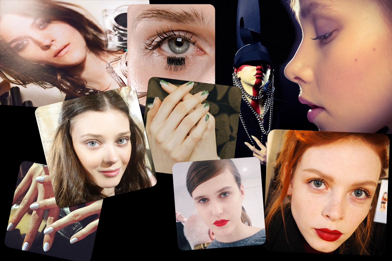 Tendenze dalla London Fashion Week: trucco, capelli e unghie A/I 2015