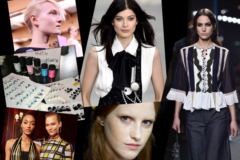 Tendenze dalla Paris Fashion Week: trucco, capelli e unghie primavera/estate 2015