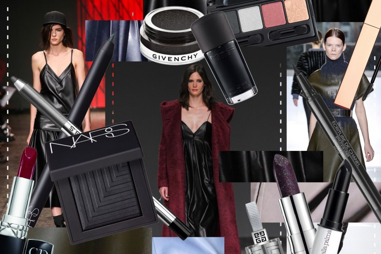 Abiti in pelle e trucco smokey: come abbinarli