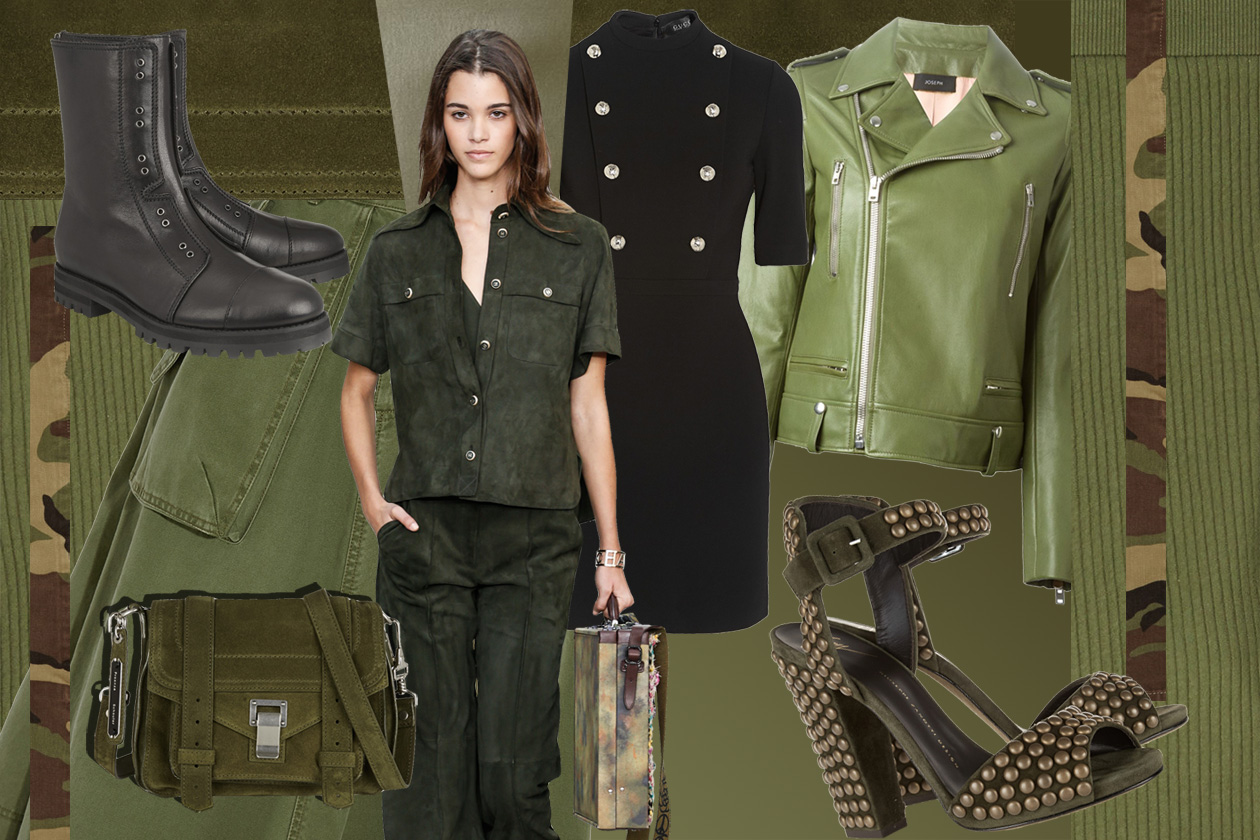 Soldatesse di città: torna il look militare!