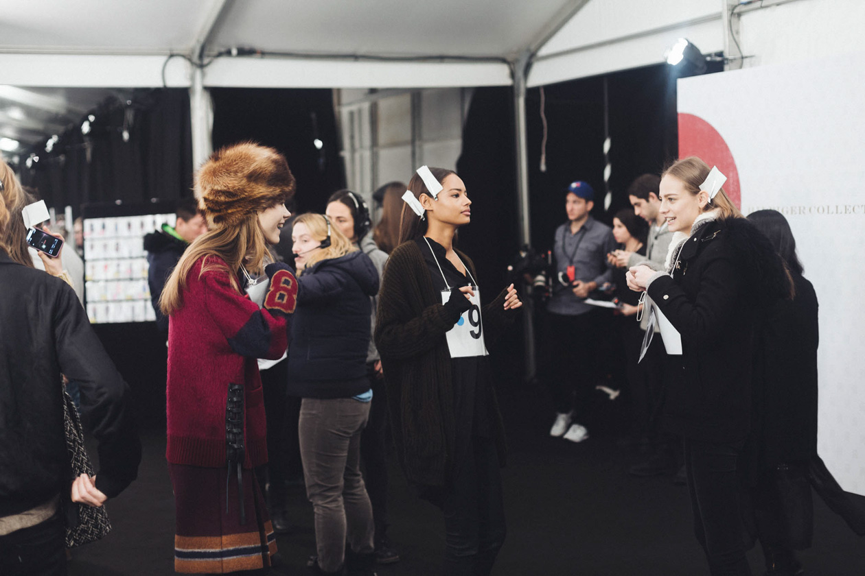 Tommy Hilfiger A/I 2015: il backstage
