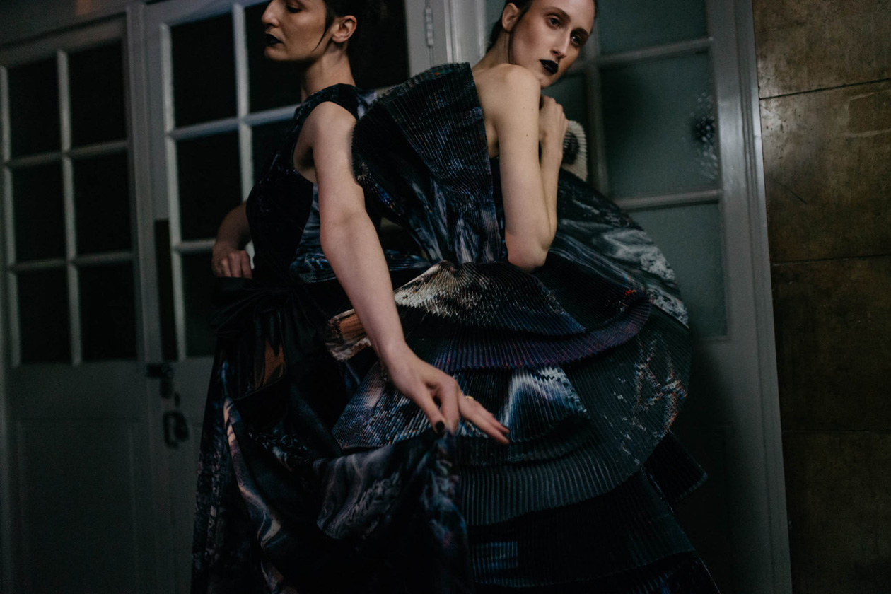 Giles A/I 2015: il backstage