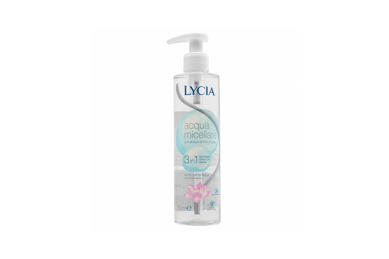 Acqua micellare: LYCIA Acqua Micellare 3in1