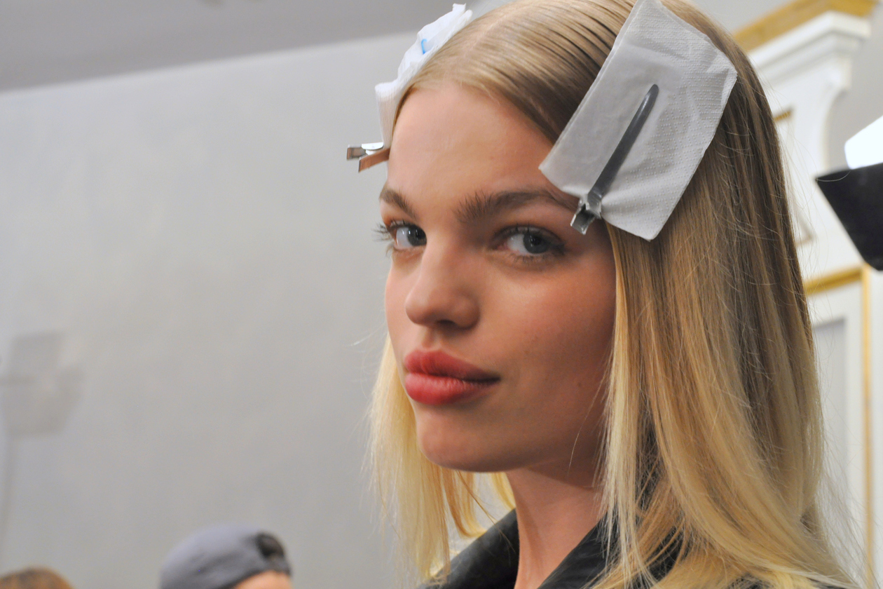 BACKSTAGE EMILIO PUCCI A/I 2015-16: DAPHNE GROENEVELD