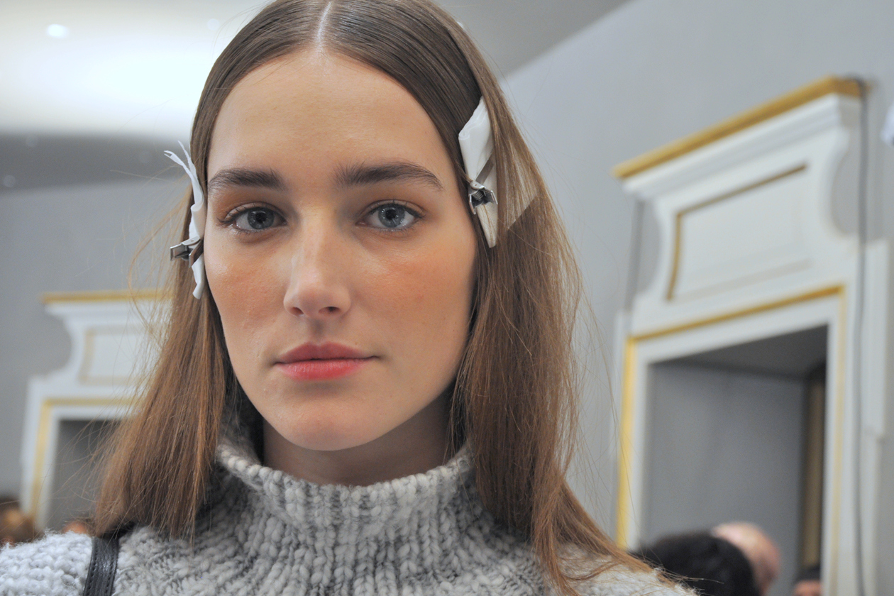 BACKSTAGE EMILIO PUCCI A/I 2015-16: JOSEPHINE LE TUTOUR