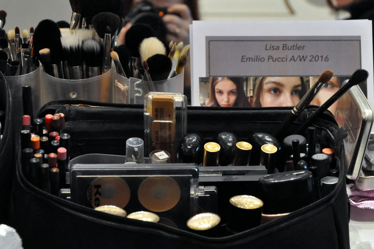 BACKSTAGE EMILIO PUCCI A/I 2015-16: THE TOOLS