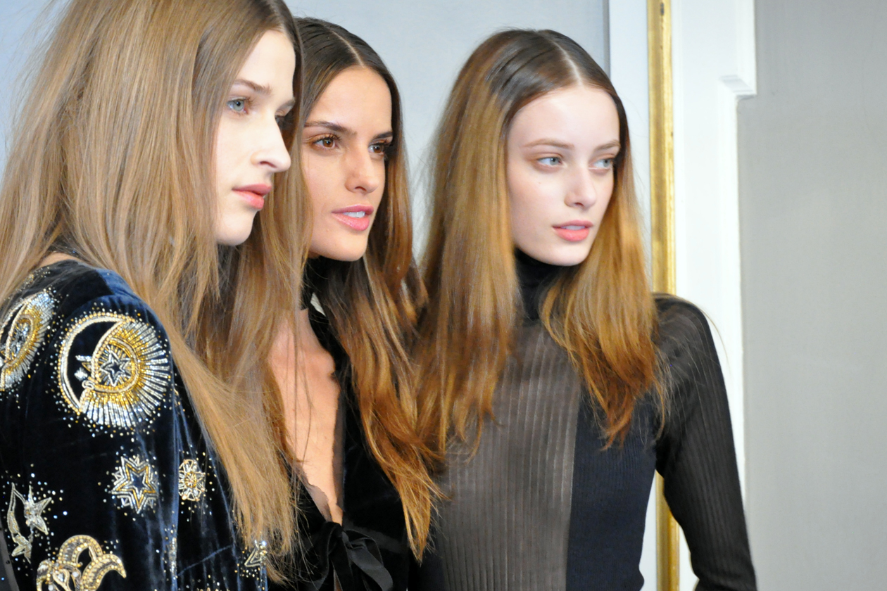 BACKSTAGE EMILIO PUCCI A/I 2015-16: WHAT A TRIO