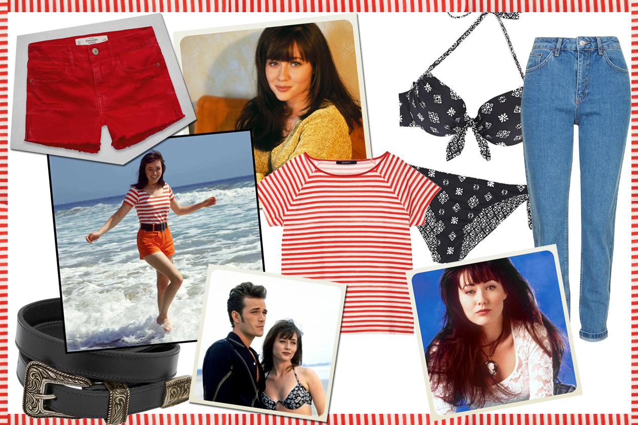 Beverly hills 90210: il look di brenda walsh