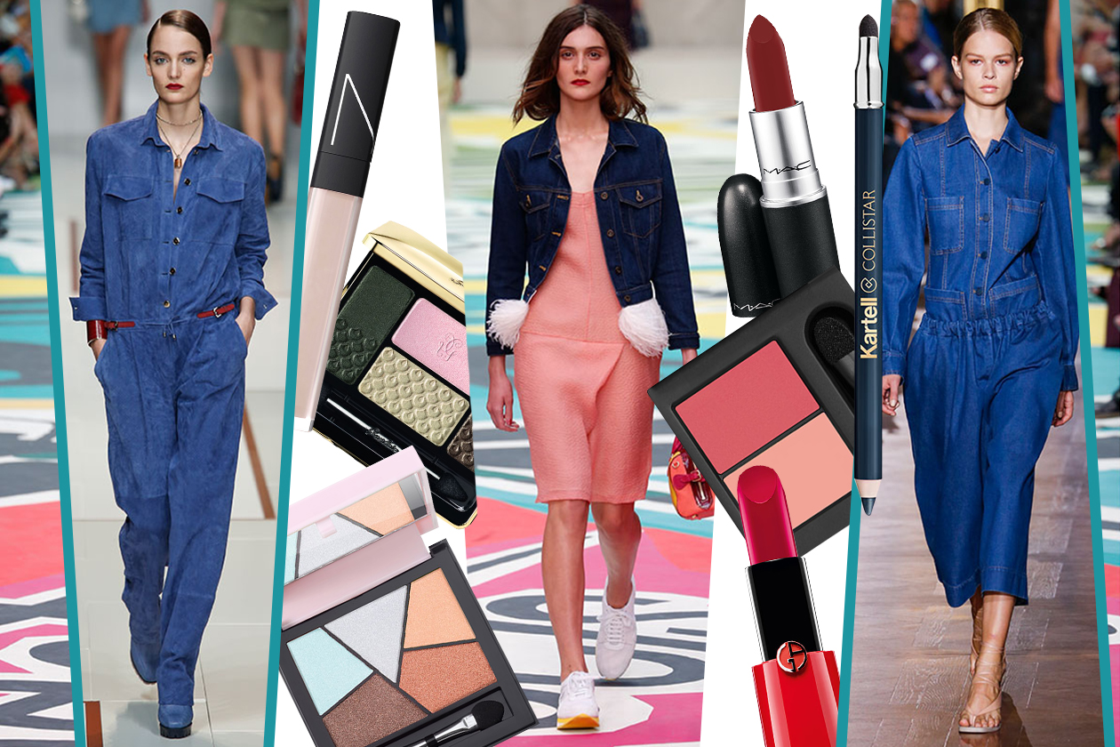 Come truccarsi con un look denim